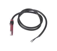 (As show, One size) Ordinary QRB1 Flame Detector Photosensitive Electric Eye Burner Detection Photoresistor Red QRB1 Photocell For Burner Waste Oil