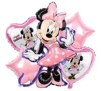 (As show, One size) Other 5 PCS Yard Decor - Large Size Minni-e Mouse Foil Balloon - Party Theme Decorations for Adults and Kids