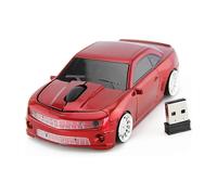 (As show, One size) Other Home Automation Accessory for Cl Racing Sports Car Mouse Wireless Mouse Laptop PC Optical Mouse (Red)