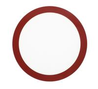 (As show, One size) Oven Baking Mat Silicone Round Baking Pads Pizza Non-stick Heat Resistance Baking Liners for Home Bakery (308mm, Random Color)