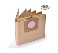 (As show, One size) Pack of 10 Dust Bags for Karcher NT20 NT25 NT30 MV1 MV3 WD3 Vacuum Cleaner