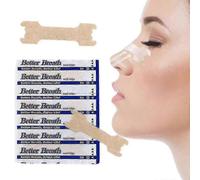 (As show, One size) Pack Of 100 Nasal Strips, Better Breath Nasal Plasters Against Snoring, Snore Stoppers