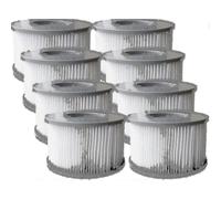 (As show, One size) Pack Of 8 Replacement Filter Cartridges For Mspa Inflatable Pool, Ruikalucky Jacuzzi