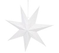 (As show, One size) Paper Star Lantern Lampshade Christmas Hanging Lamp Shade Folding Paper Star Lamp Shade