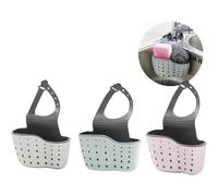 (As show, One size) Pcs Hanging Kitchen Sink Sponge Holders, Soap Sponge Drain Rack Hanging Basket, Washing Accessories Storage Basket