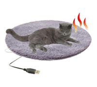 (As show, One size) Pet Heating Pad,cat Electric Heating Pad Large Waterproof Heating Pad For Cats,heated Mat Bed Safety Heating