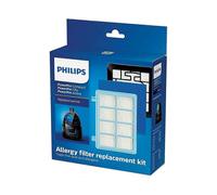 (As show, One size) Philips FC8010/02 Kit de filtres pour Aspirateur traineau PowerPro Compact et Active