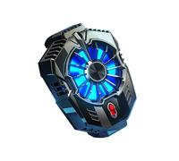 (As show, One size) Phone Cooler, Mobile Phone Heatsink For Gaming, Adjustable Solid State Fast Cooling Fan For Smartphones, Second Speed(matte Black)