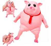 (As show, One size) Pig Squeeze Toys, Cartoon Little Pig Creative Squeeze Toy, Funny Pink Pig Toy, Animal Anti Stress Toys for Relaxation, Entertainment or Stress Relief