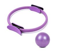 (As show, One size) Pilates Ring Set, Magic Circle, Explosion-Proof Pilates Mini Ball, High Elastic Resistance Band, Yo
