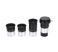 (As show, One size) Plossl Telescope Eyepiece Set 4mm 10mm 25mm with 2X Barlow Lens Kit for Astronomy