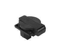 (As show, One size) Power Industrial Waterproof Black German Style Socket for Generator 250V 16A