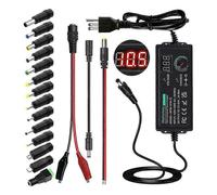 (As show, One size) Power Supply 3V-24V 3A 72W Adjustable Variable 3V 5V 6V 9V 12V 18V 20V 24V AC/DC, 100V-240V AC to D