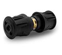 (As show, One size) Pressure washer accessories: Karcher double head high pressure quick connect, hose connection adapter 2 pack