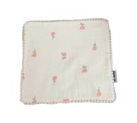 (As show, One size) Print Face Towel for Infant Soft Drooling Bibs Wash Cloth 6-Layer Muslin-Handkerchief Skin Friendly Nursing Burp Cloth