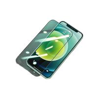 (As show, One size) Protector Compatible for iphone7/8/se New green light tempered film with black edges Eye protection Explosion proof Easy Install - Case Friendly