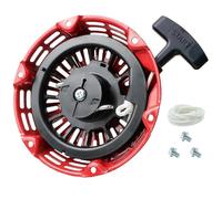 (As show, One size) Pull Start Assembly compatible with Honda GX200 GX160 Recoil Starter 5.5 6.5HP Engine with Curved Rod Pawl 28400-Z4M-306ZB 27400-Z1