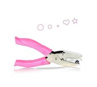 (As show, One size) Punch Puncher, (love hole 5.5mm)Handheld Hole Punch, Metal Paper Puncher, Single Hole Punch Handheld, Handheld Single Paper Plier With Soft Grip For H
