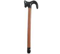 (As show, One size) PVC Inflatable Crutch Toy Creative Walking Stick Inflate Stage Inflatable Balloon Toy