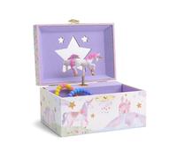 (As show, One size) Rainbow Unicorn and Glitter Stars Music Box, Storage Drawer, The Beautiful Dreamer Melody