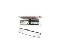 (As show, One size) Rearview mirror (white screen), 300mm convex rearview mirror with internal clip type wide angle rearview mirror, which can effectively reduce blind sp