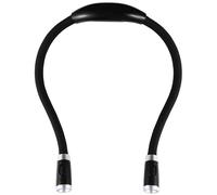 (As show, One size) Rechargeable Reading Lamp Hands-Free Neck Night Lamp with 3 Adjustable Brightness Levels - USB Cable Included [Energy Class A+++]