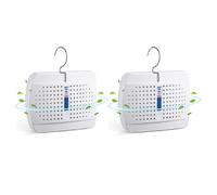 (As show, One size) Rechargeable Small Dehumidifier, High-Efficiency Moisture Absorber for Bedroom, Wardrobe and Bookcas
