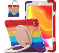 (As show, One size) RedKids Case for iPad 10.2", iPad 8th Generation 2020, 7th 2019, Maximum Protective Case Cover, 360 Degree Rotating Handle, Sky Blue