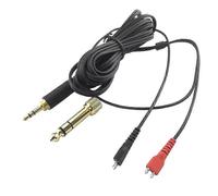 (As show, One size) Replacement Audio Cable for Sennheiser HD25 HD560 HD540 HD480 HD430 414 HD250 Headphones Audio Cable ,L Long R Short