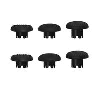 (As show, One size) Replacement Joystick Caps for PS5 Edge Controller, Black Thumb Grips Dualsense
