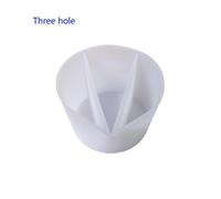 (As show, One size) Reusable Silicone Split Cups For Fluid Art Drawing Diy Making Supplies 3 Grids
