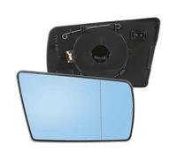 (As show, One size) Right / Left Side Wing Mirror Glass Heated with Backing Plate RH/LH For Mercedes-Benz C W202 E W210 S W140 1994-2000
