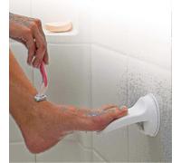 (As show, One size) Safe-er-grip Foot Rest,wall Mount Shower Foot Rest For Shaving Legs-bathroom Shower Labor Savin