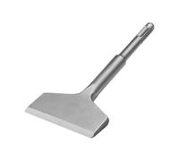 (As show, One size) SDS Plus Flat Chisel 165mm x 75mm Angled Nose Chisel Professional Chisel Wide Chisel for Use in Ceramic Floor Tiles - FS18365