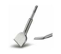 (As show, One size) SDS PLUS Tile Chisel, 165mm x 75mm High Quality Enlargement Series, Chiseled Curved Tile Chisel for Ceramics and Floor Tiles