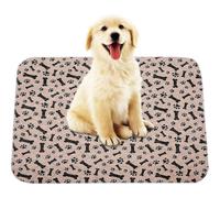 (As show, One size) Set Of 2 (40*60) Washable Cleanliness Mats For Dogs And Puppies, Reusable Dog Pads, Absorbent Training Mats, Non-slip Anti-leak Educator Mats For Cats