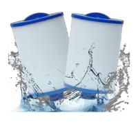 (As show, One size) Set Of 2 Hot Tub Filter Cartridge, For Spa, Unicel 6ch-940, Pleatco Pww50p3, Waterway Front Access Skimmer And Filbur Fc-0359 -gt