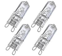 (As show, One size) Set Of 4 G9 Bulbs For Halogen Oven G9 Oven 25w Bulb