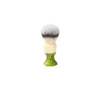 (As show, One size) Shaving Brush YAQI Ever-hopeful Silver Cat's Whisker Synthetic Hair Mens Wet Shaving Brush