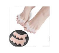 (As show, One size) Silicone Toe Separator [2x], Gel Toe Separators, Toe Corrector for Bunions, Prevent Overlapping, Hel