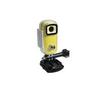 (As show, One size) SJCAM C100 Inch Sports Camera Motorcycle Handheld Recorder HD Waterproof Anti-shake Camera OrangeMemory card not included