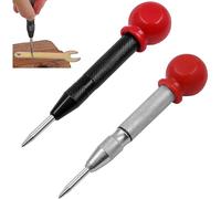 (As show, One size) Sl Automatic Pointer 2 Sets Of Pc Spring Center Punching Automatic Pointer Punching Tools Use The Central Punching Tool To Adjust The Impact Of Wood,-