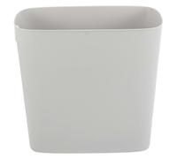 (As show, One size) Slim Kitchen Bin Trash Bucket Plastic Narrow Space Double Layer Garbage Can