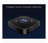 (As show, One size) Smart 6K TV Box Android 10 Allwinner H616 Quad Core 2.4G/5GHz Wifi BT 32GB 6K 4K HD Video Media Player Set EU Plug