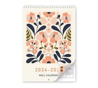 (As show, One size) SNQTV-Wall Calendar 2024-2025, 2024 Abstract Art Wall Calendar From January 2024 To June 2025, A4 Calendar 8.3x11.8inch