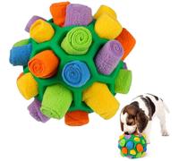 (As show, One size) Snuffle Ball for Dogs Toys, Interactive Dog Puzzle Toys Educational Foraging Toy Slow Feeder,Bite Resistant Pet Snuffle Ball Toy Dog Toys for Puppy Sm