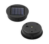 (As show, One size) Solar Panel Lantern Replacement Cover - 2 Pcs Replacement Bulb for Hanging Lanterns