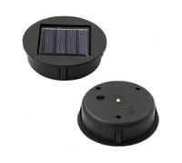 (As show, One size) Solar Panel Lantern Replacement Cover - 2 Pcs Replacement Bulb for Hanging Lanterns
