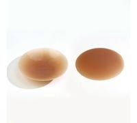 (As show, One size) Solid silicone milk patch, no trace, anti stray light, nipple patch, bride wedding dress, anti bump, ultra-thin breast patch, invisible bra, femalebro