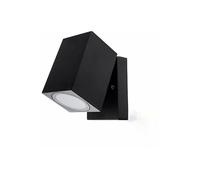 (As show, One size) Squared Outdoor Wall Light, Adjustable Direction, Black, Waterproof IP44